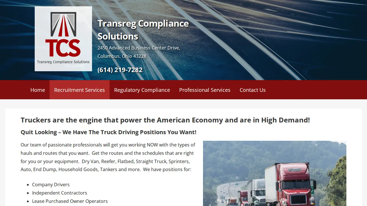 Transreg Compliance Solutions, LLC page