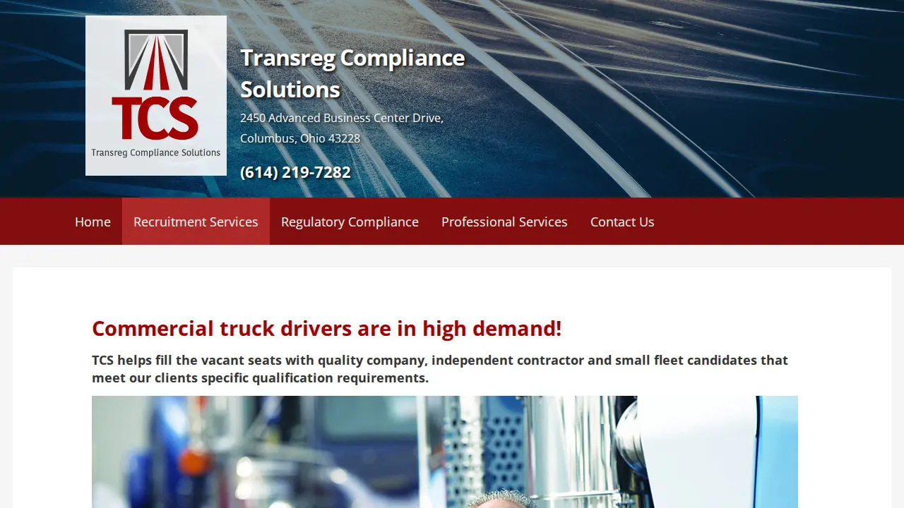 Transreg Compliance Solutions, LLC page