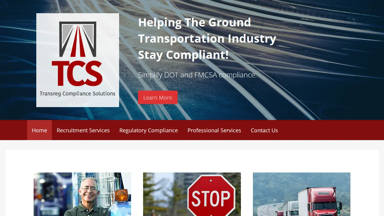 Transreg Compliance Solutions, LLC website