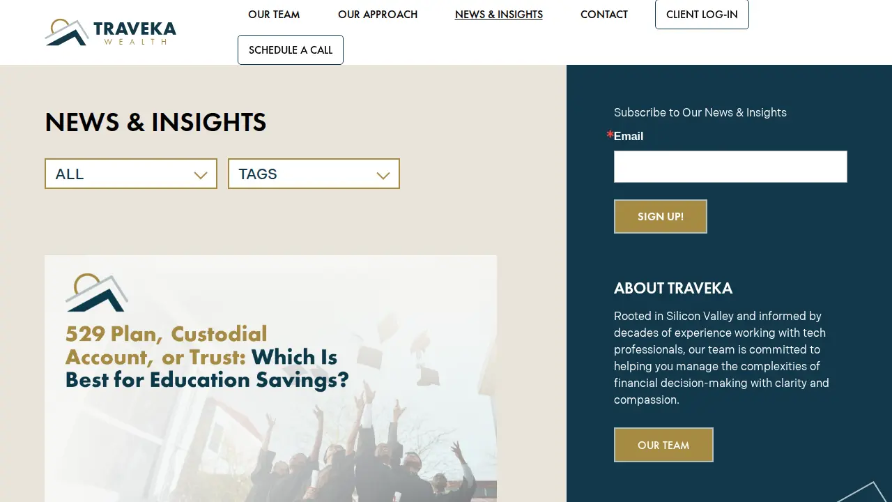 Traveka Wealth, LLC page