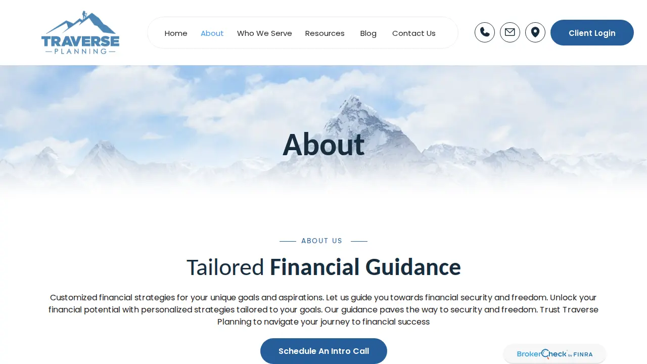 Traverse Planning page