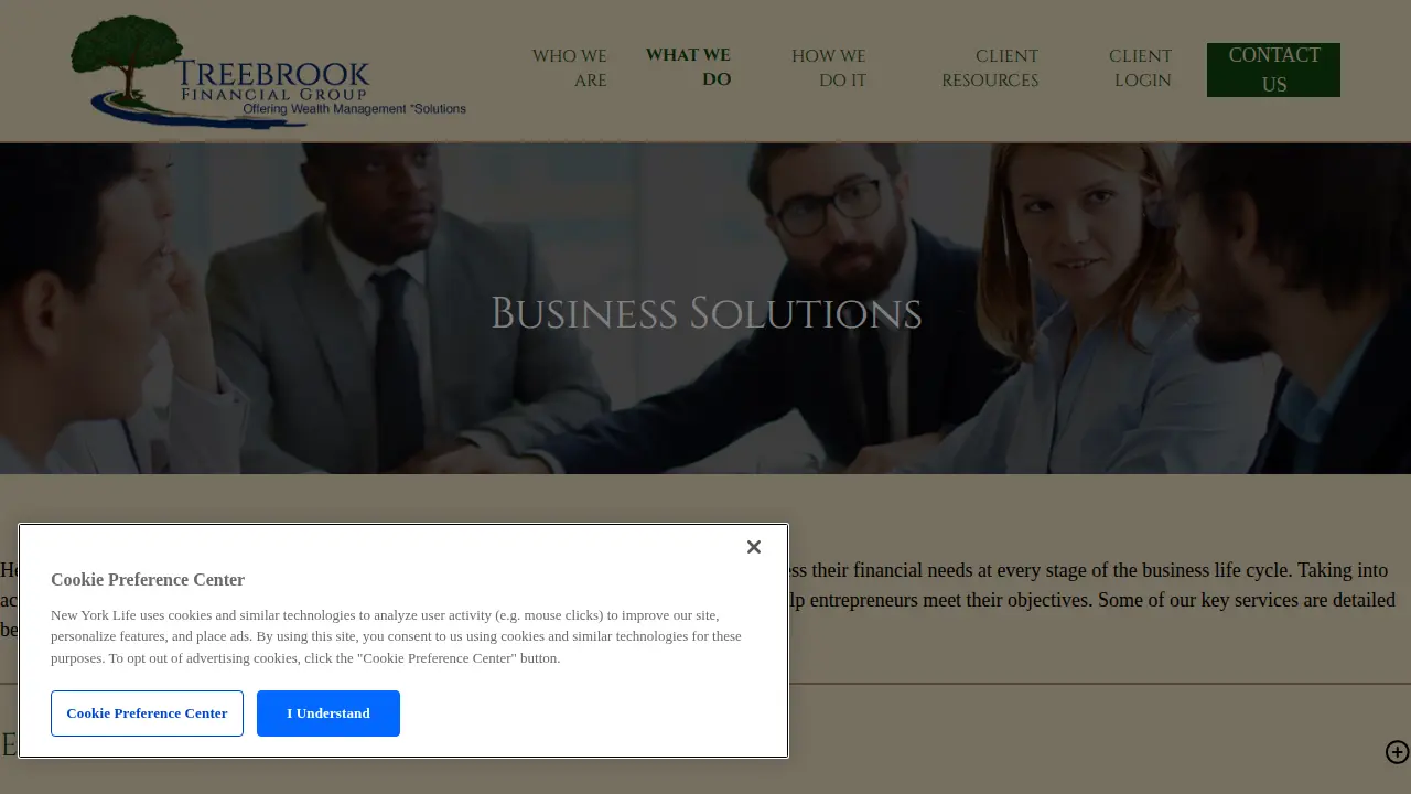 treebrook financial group page