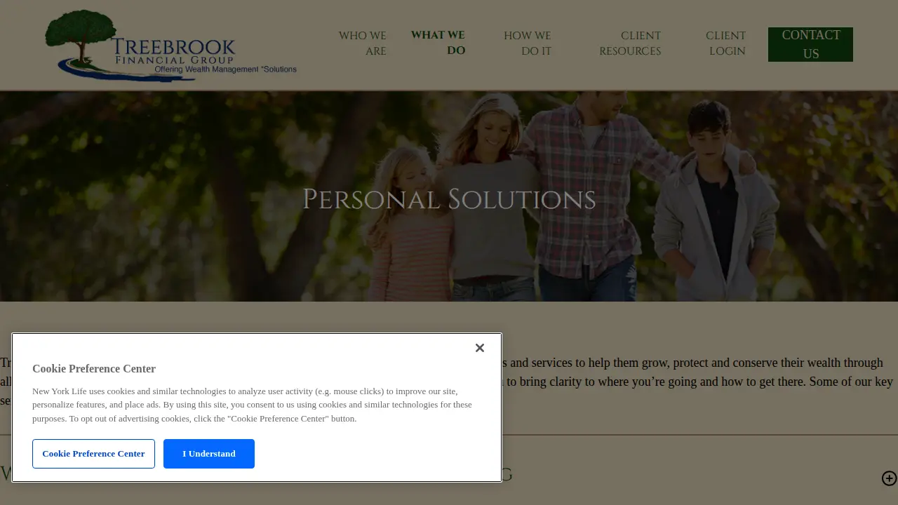 treebrook financial group page