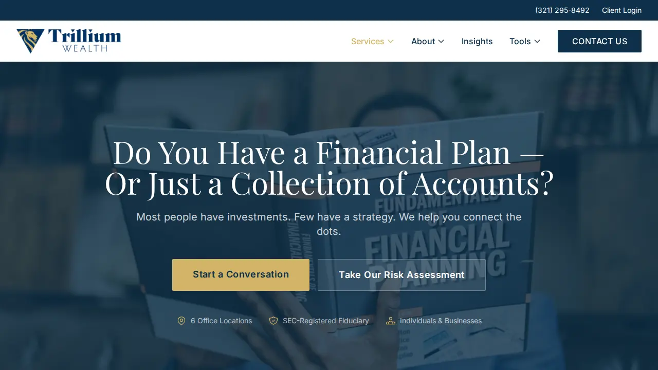 Trillium Wealth page