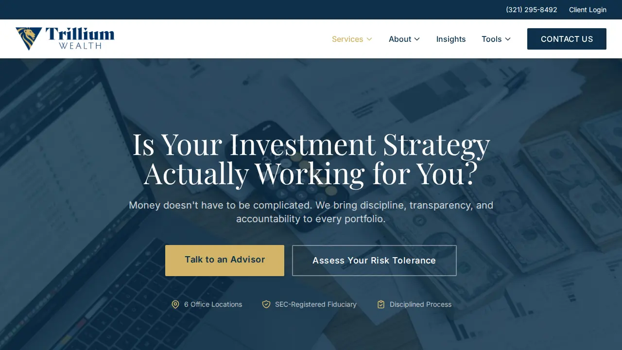 Trillium Wealth page