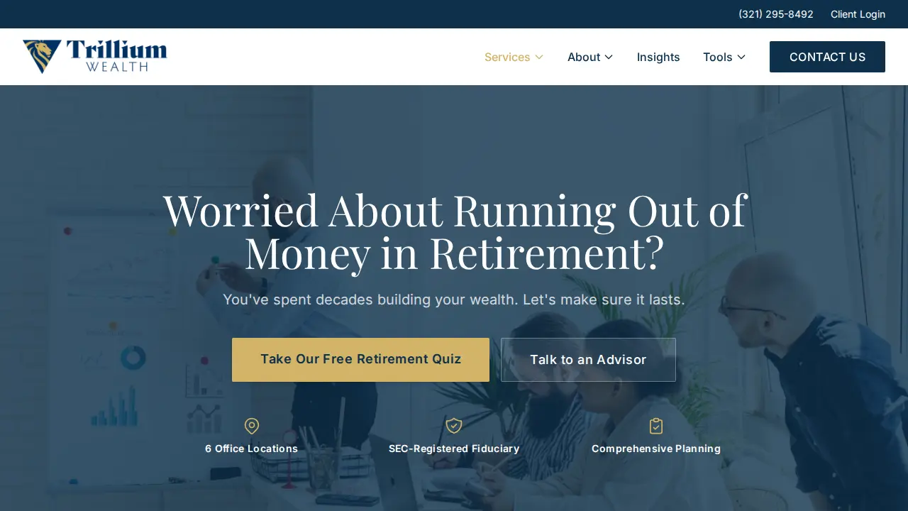 Trillium Wealth page