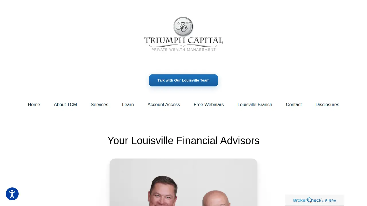 Triumph Capital Management website