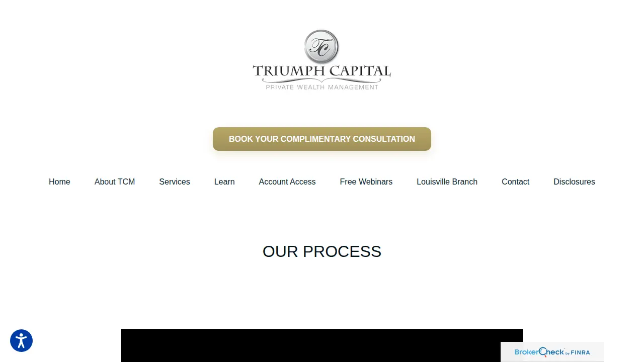 Triumph Capital Management page