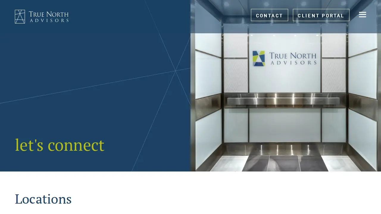 True North Advisors page