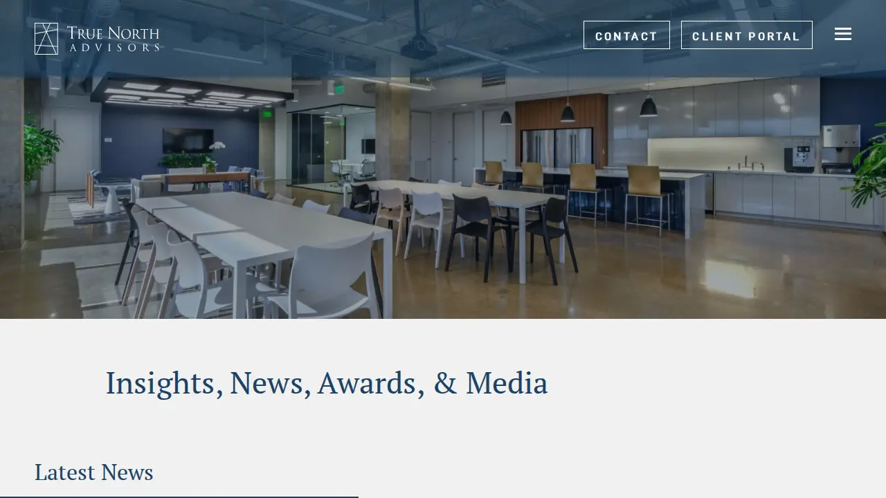 True North Advisors page