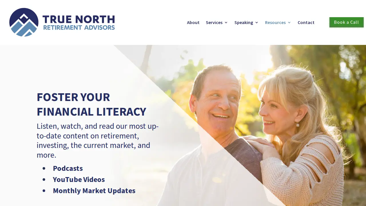 True North Retirement Advisors page