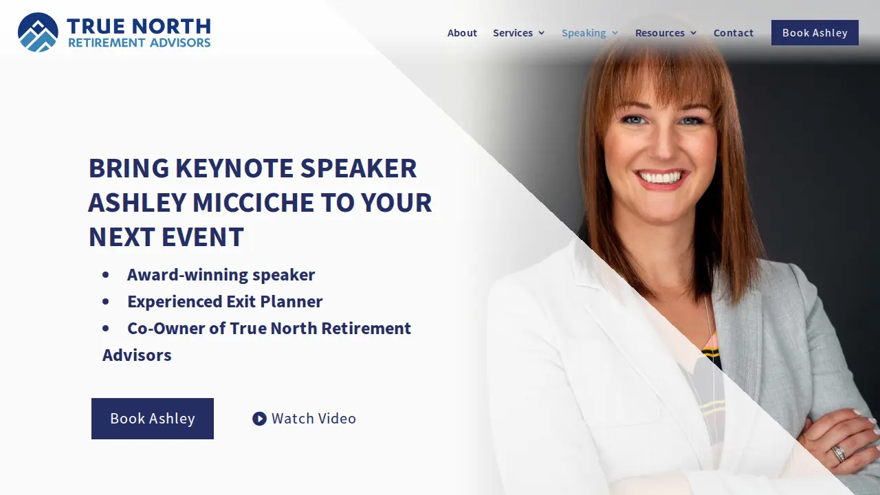 True North Retirement Advisors page