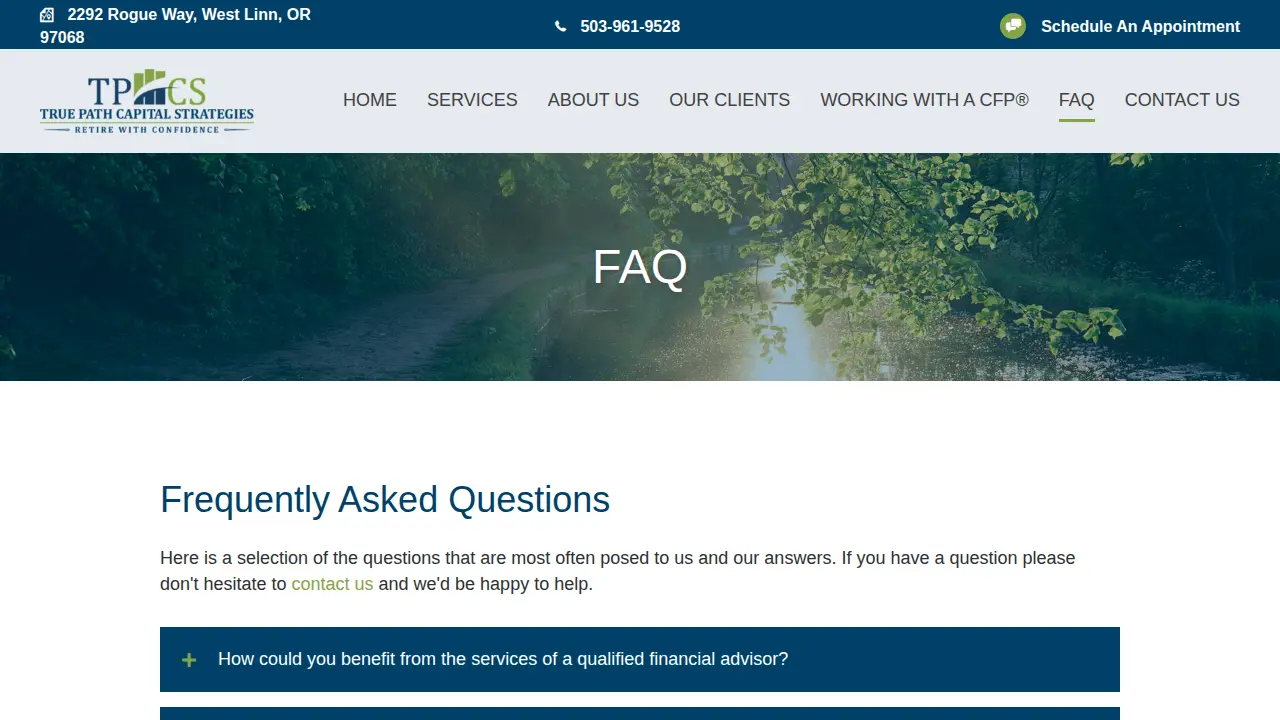 True Path Capital Strategies, LLC page