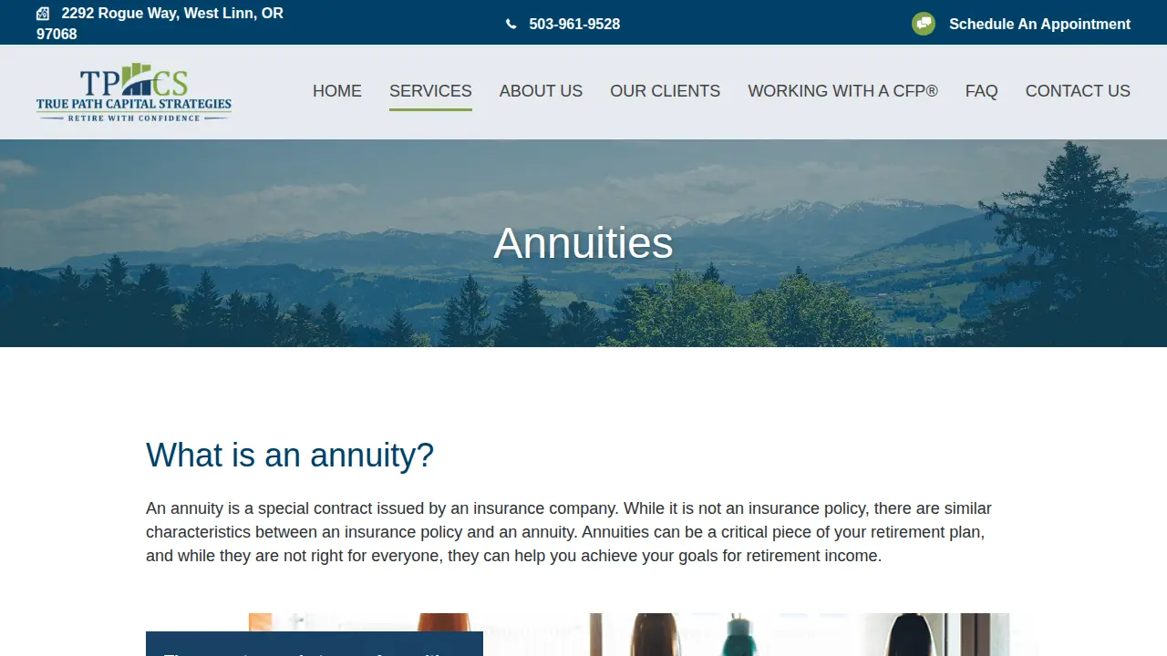 True Path Capital Strategies, LLC page
