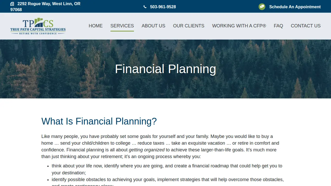 True Path Capital Strategies, LLC page