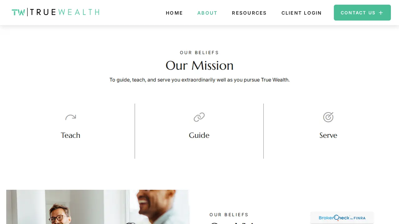 True Wealth Advisors, Inc. page