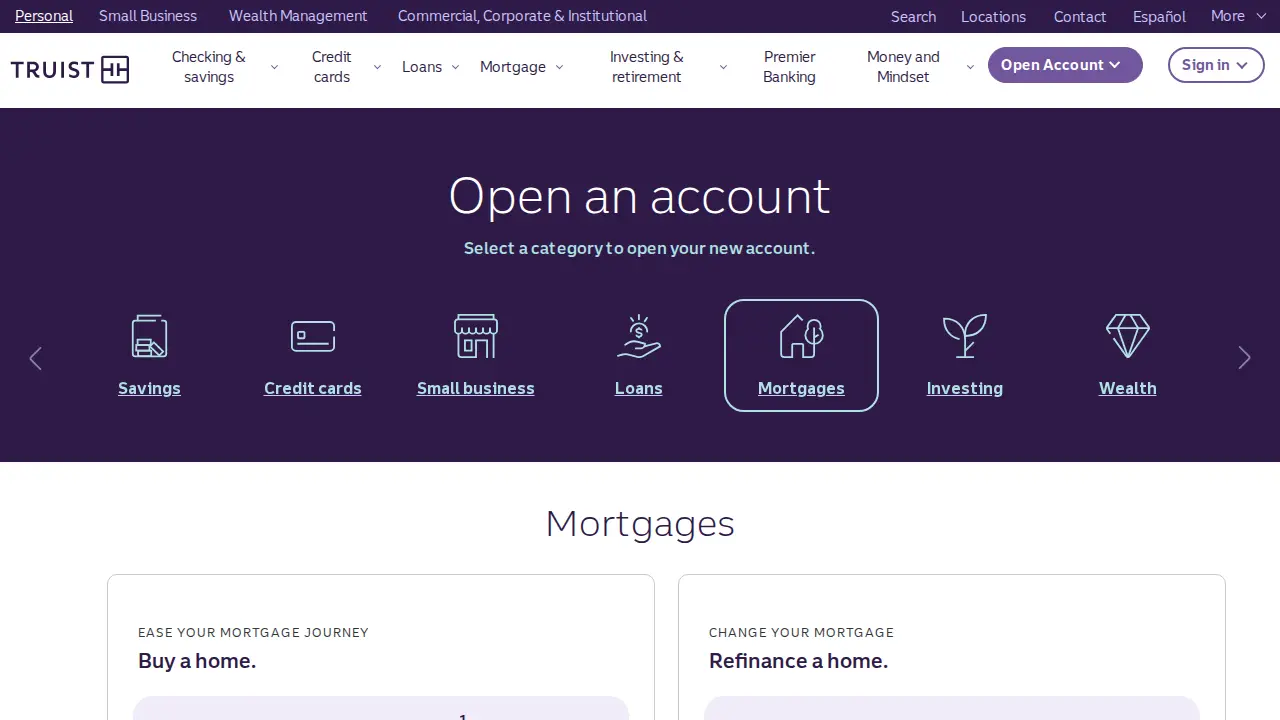 Truist Wealth page