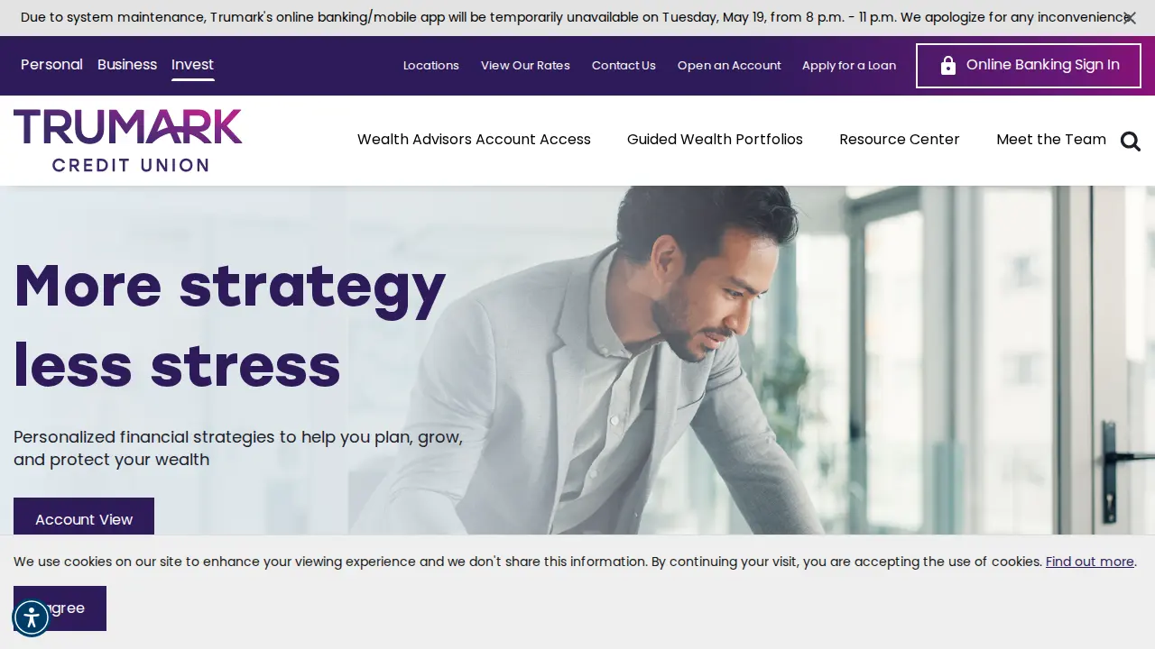Trumark Credit Union - Phoenixville page