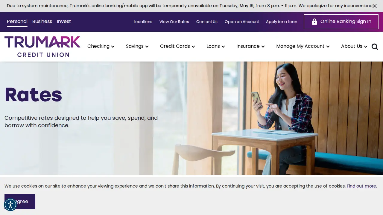 Trumark Credit Union - Phoenixville page