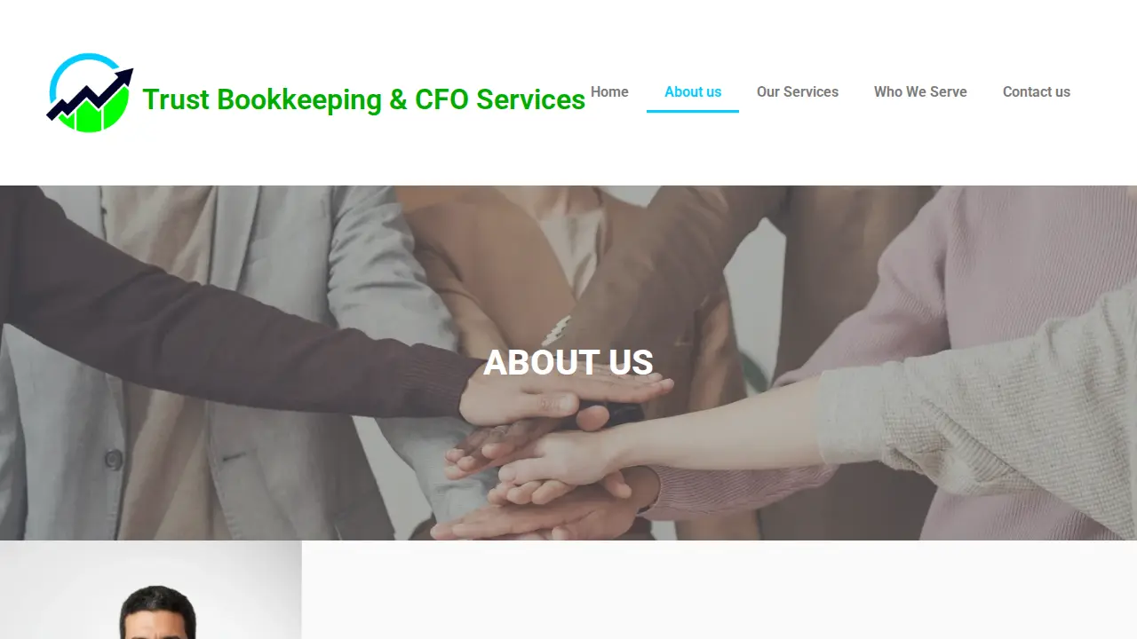 Trust Bookkeeping page