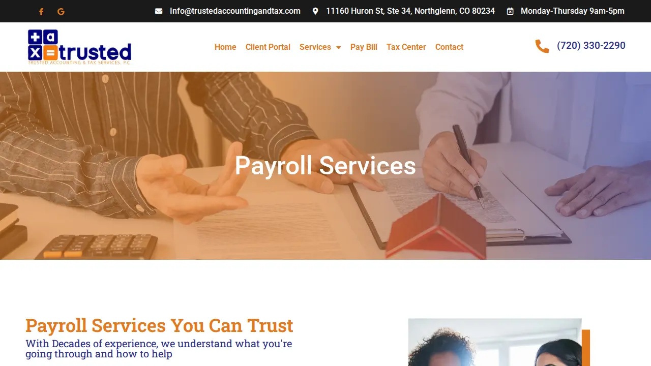 Trusted Accounting & Tax Services, PC page