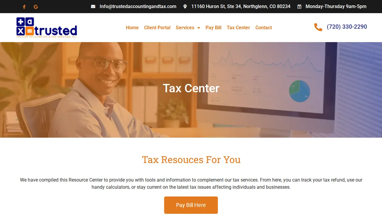 Trusted Accounting & Tax Services, PC page