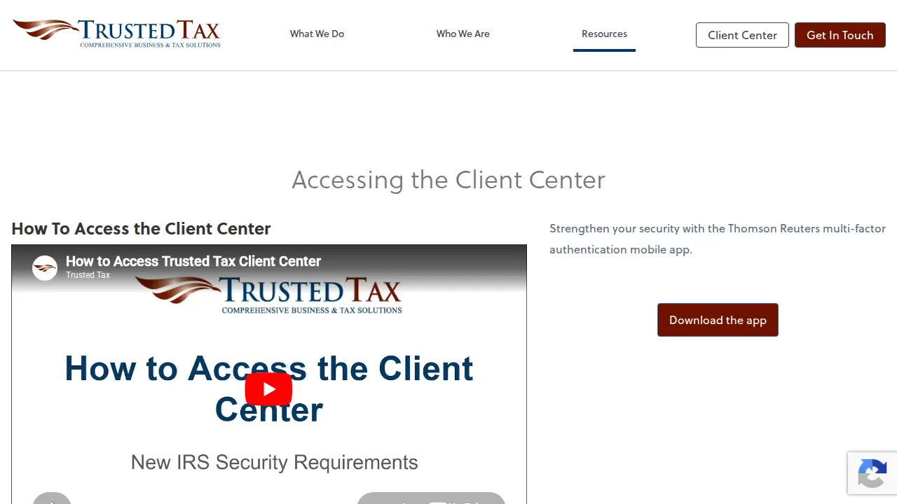 Tarrant Trusted Tax LLC page