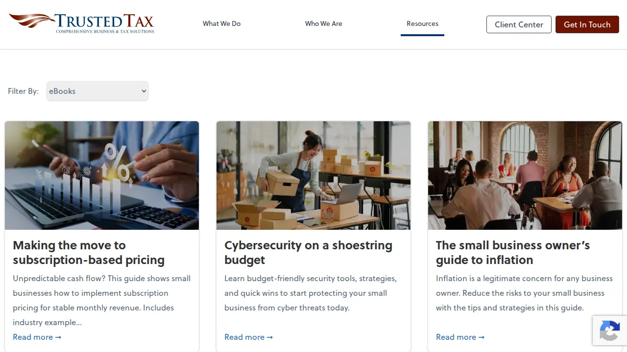 Tarrant Trusted Tax LLC page