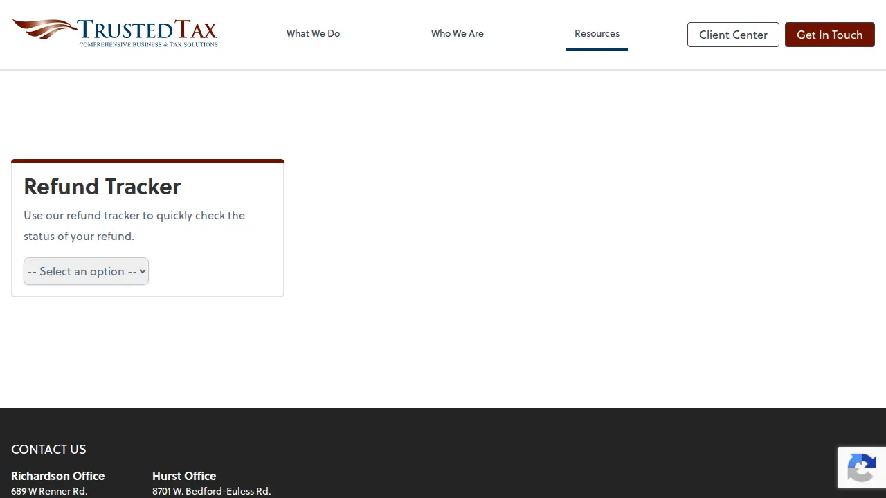 Tarrant Trusted Tax LLC page