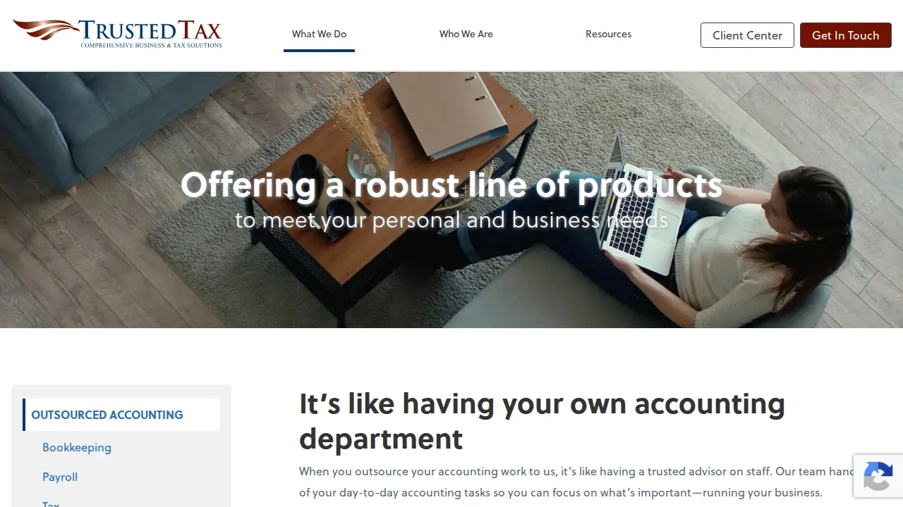 Tarrant Trusted Tax LLC page