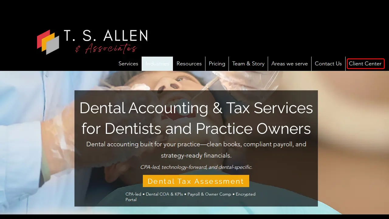 T. S. Allen & Associates page