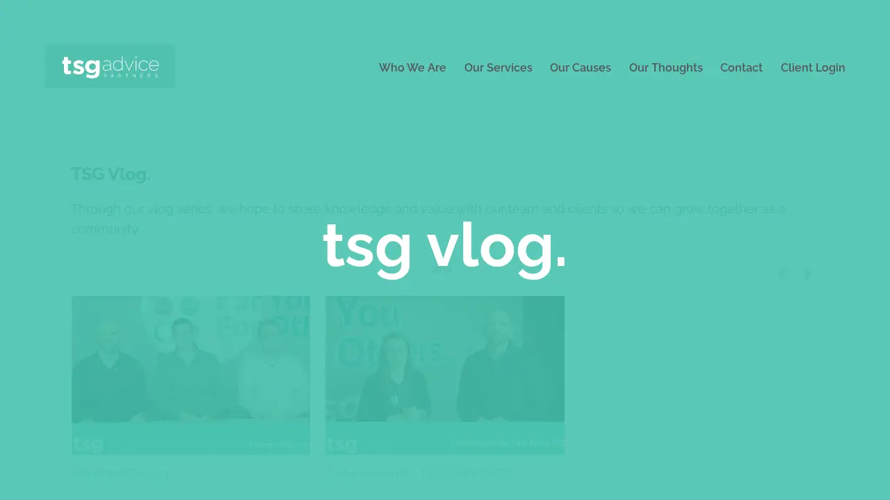 TSG Advice Partners page