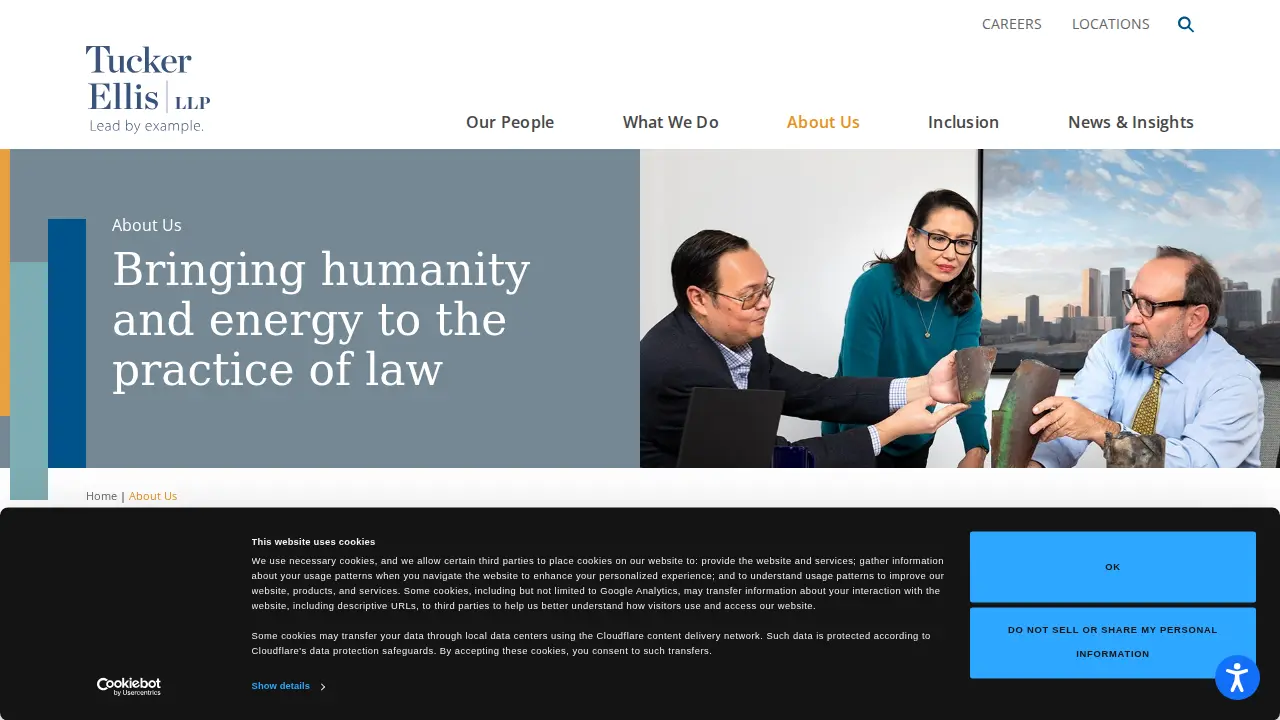 Tucker Ellis LLP page