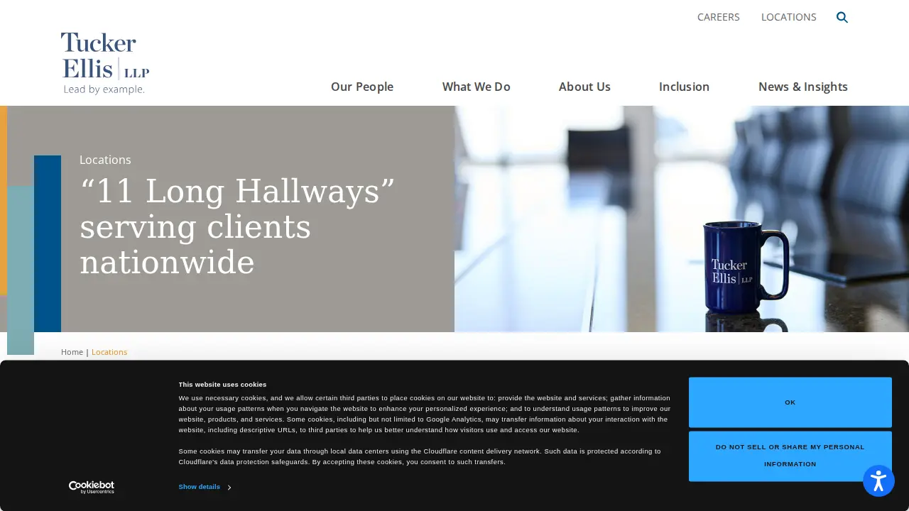 Tucker Ellis LLP page