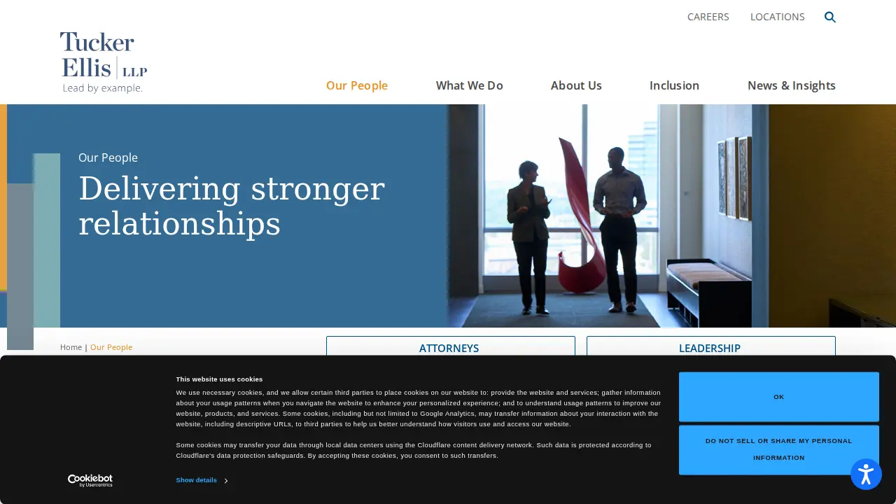 Tucker Ellis LLP page