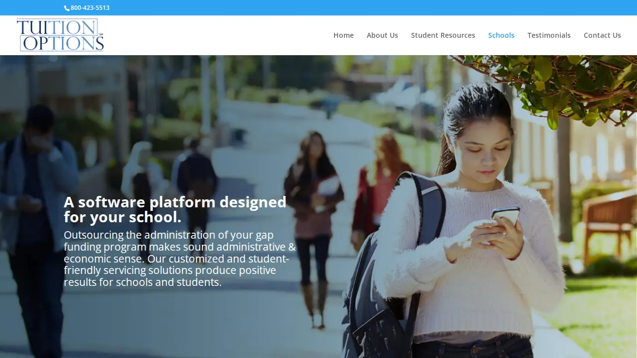 Tuition Options LLC page