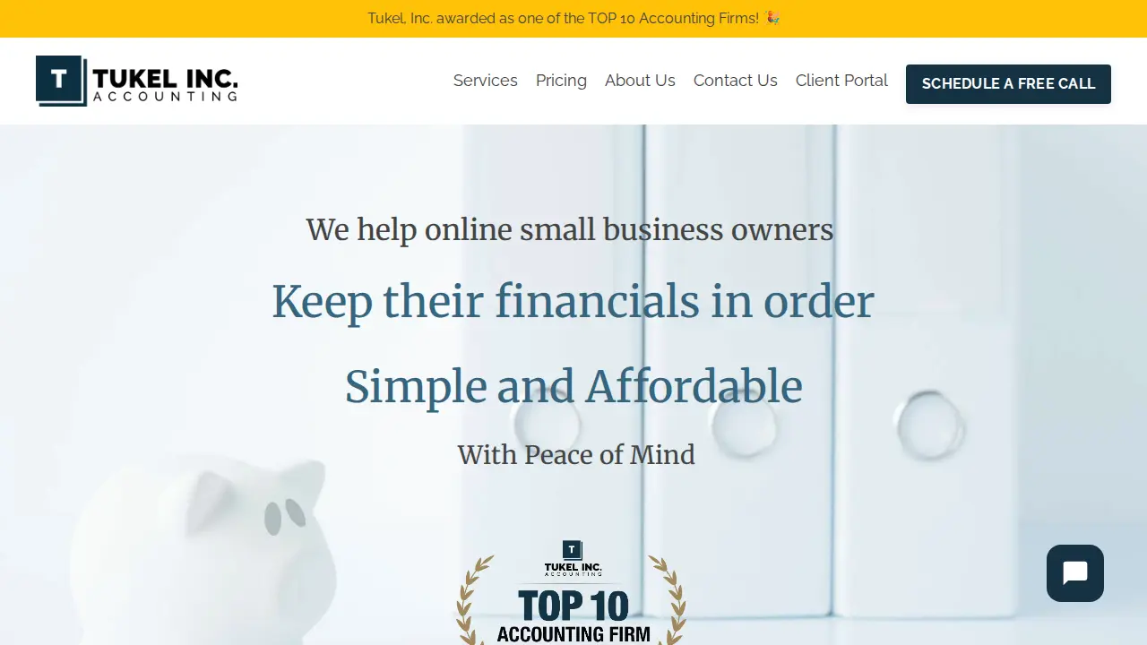 Tukel, Inc. I Accounting & Consulting page