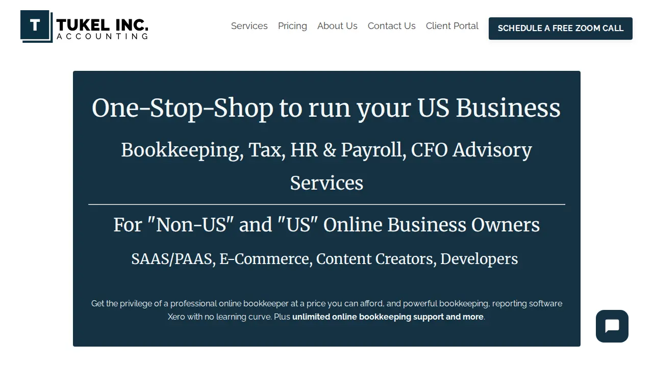Tukel, Inc. I Accounting & Consulting page