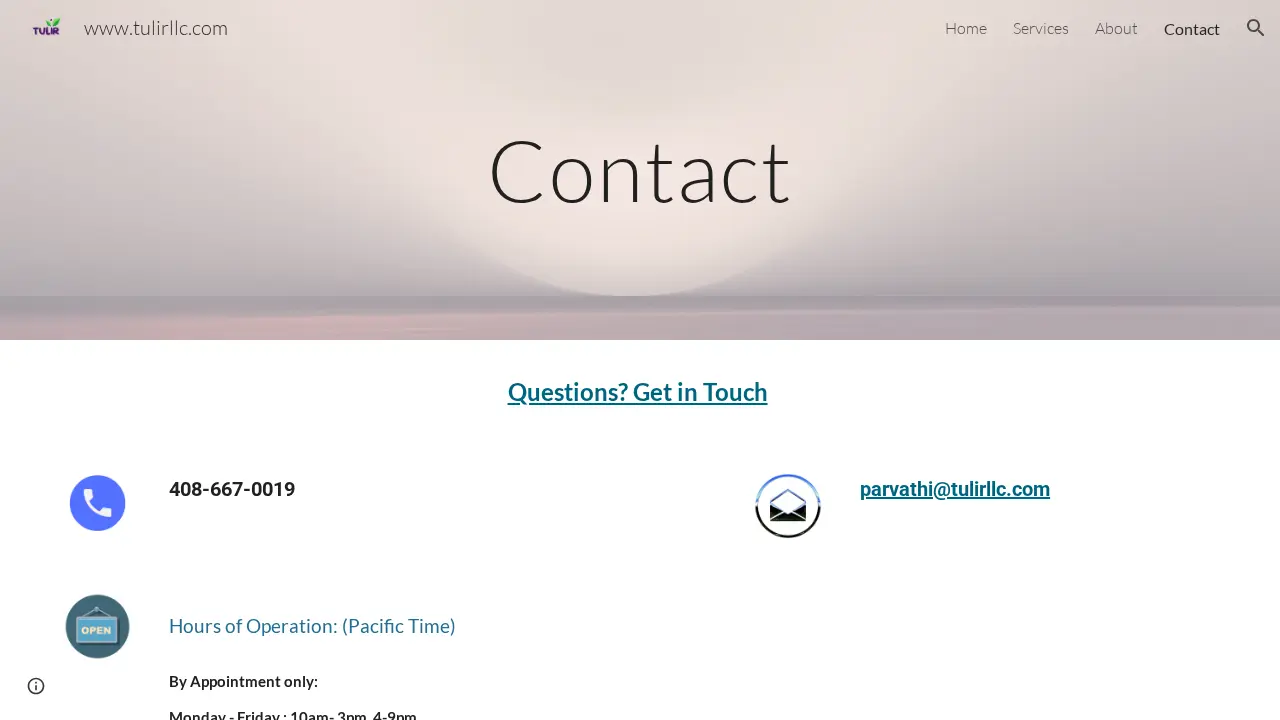 Tulir page