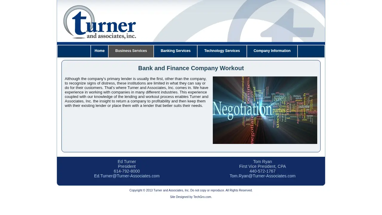 Turner & Associates Inc. page