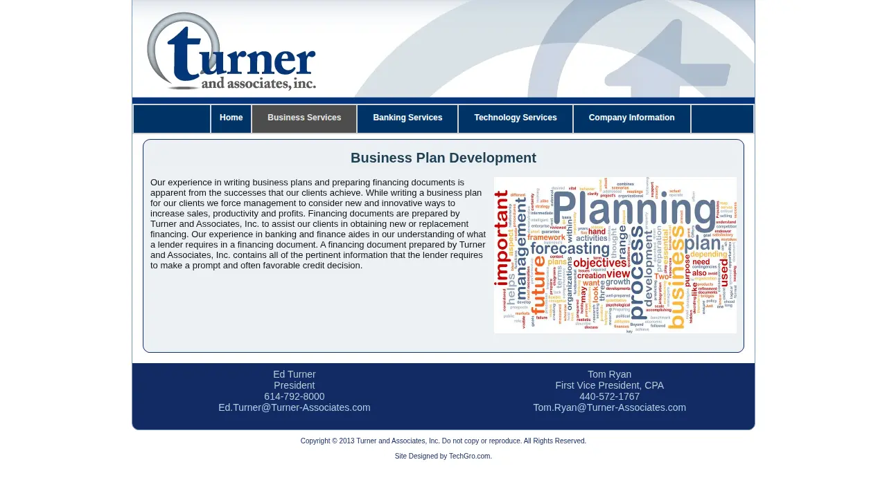 Turner & Associates Inc. page