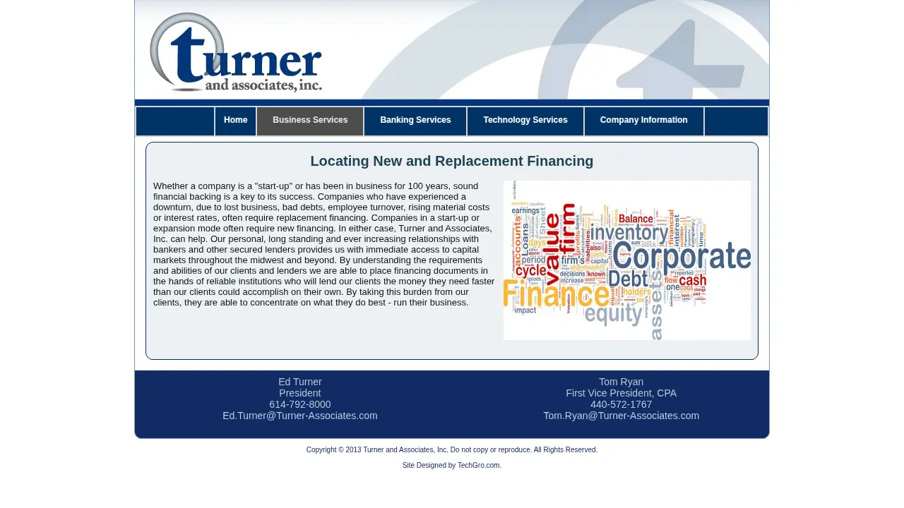 Turner & Associates Inc. page