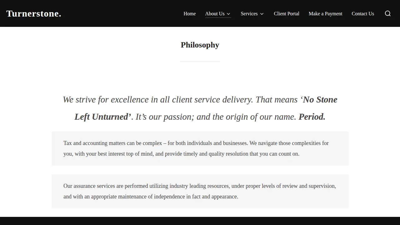 Turnerstone. LLC page