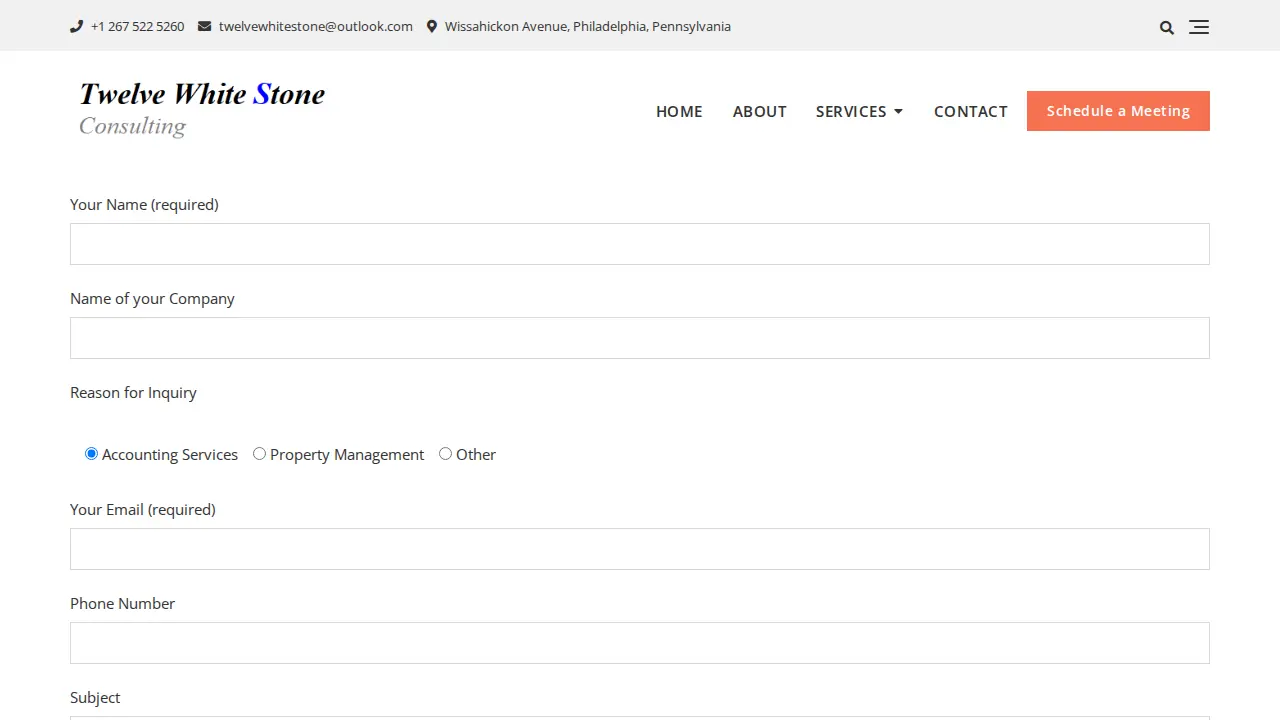 TWS, LLC Accounting page