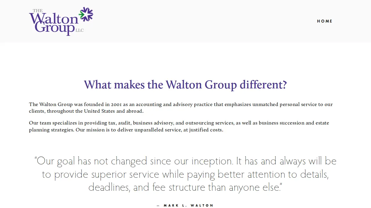 The Walton Group, LLC page