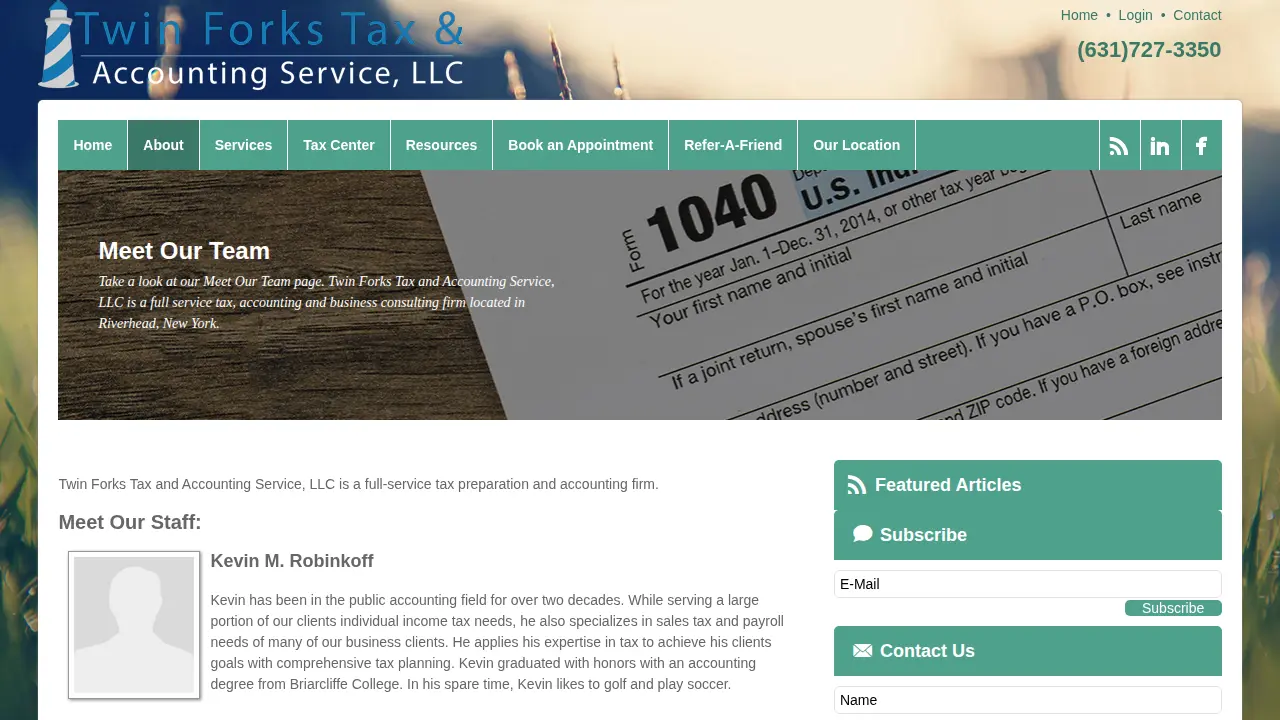 Twin Forks Tax & Accounting Services LLC page