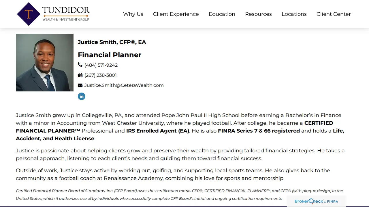 Justice Smith, CFP®