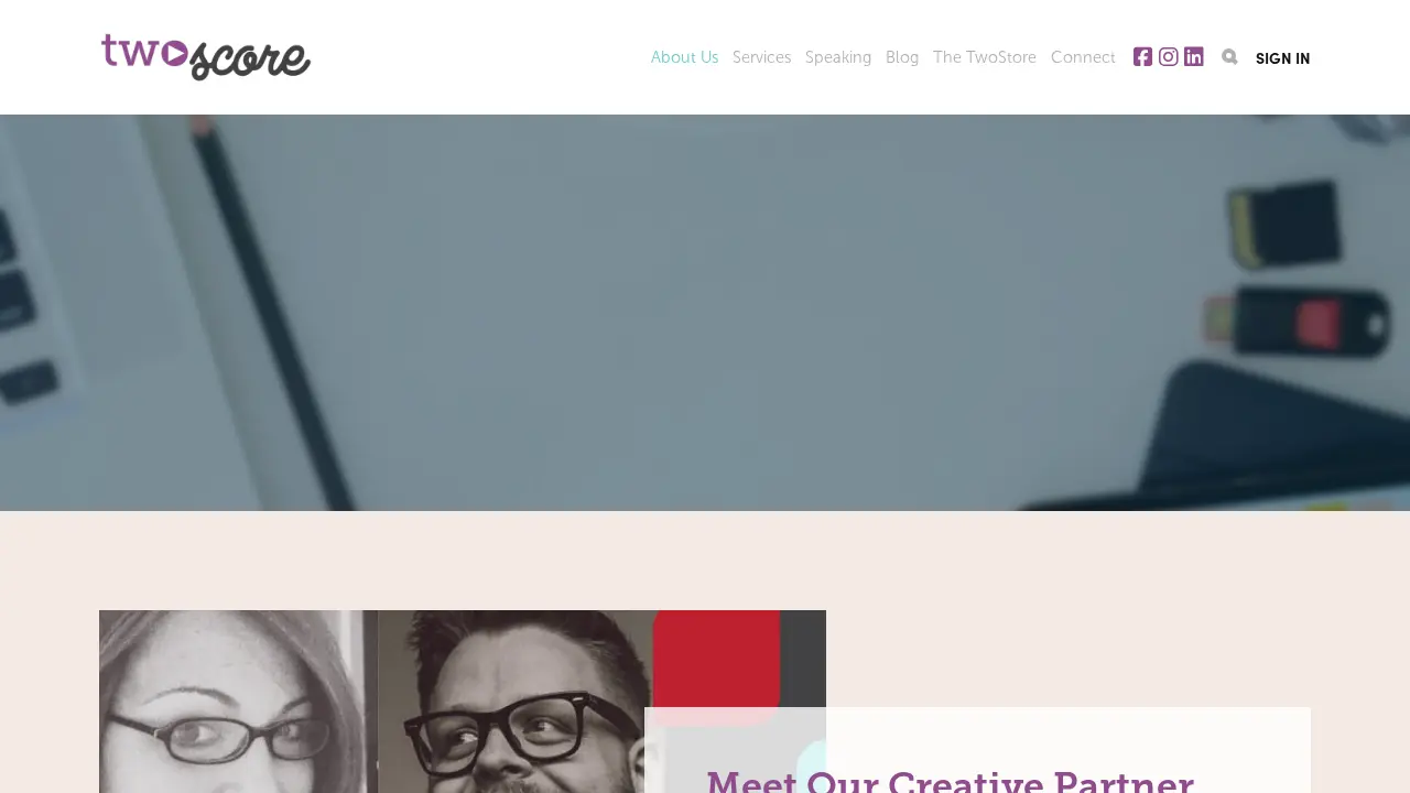 TwoScore page