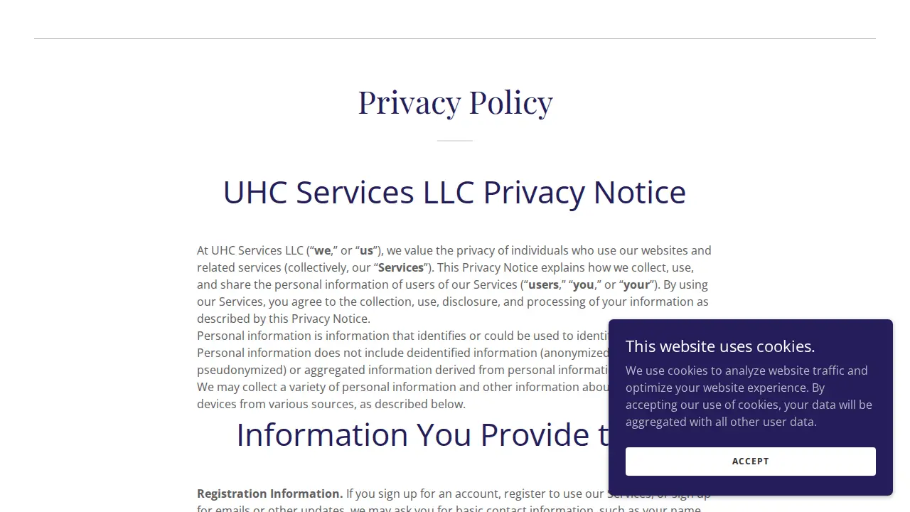 UHC Services LLC (Uyen Cook Tax Office) page