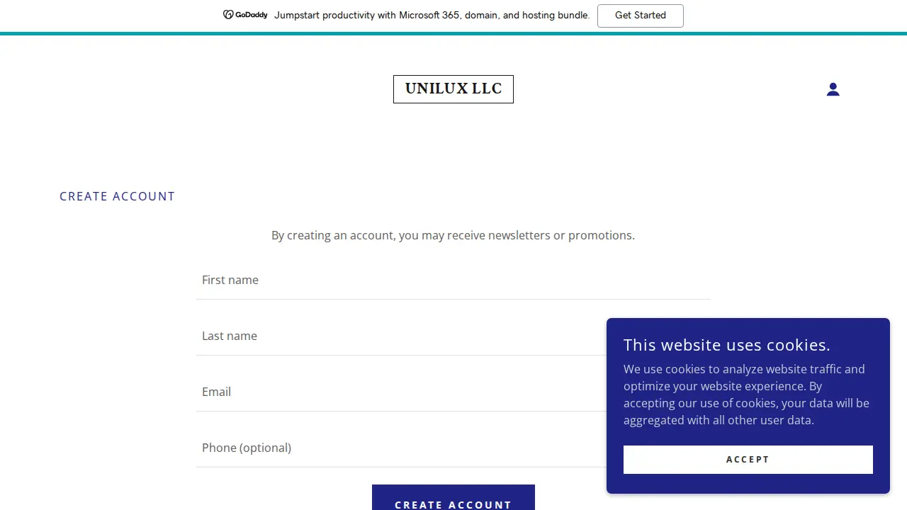 UNILUX LLC page